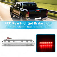 1x LED Rear High 3rd Brake Light Clear Suitable For Toyota Hilux VIGO SR5 04-15