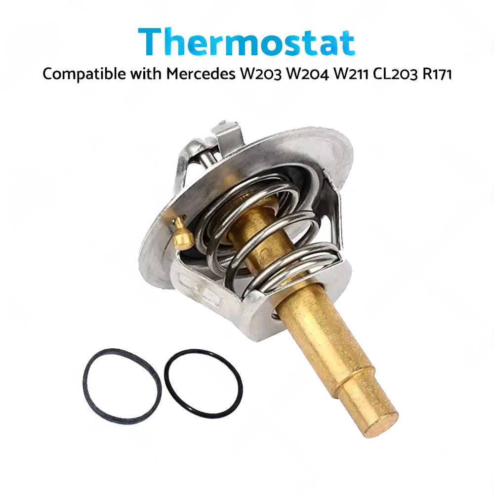 Thermostat with Seal Suitable for Mercedes W203 W204 W211 CL203 R171 2712030575