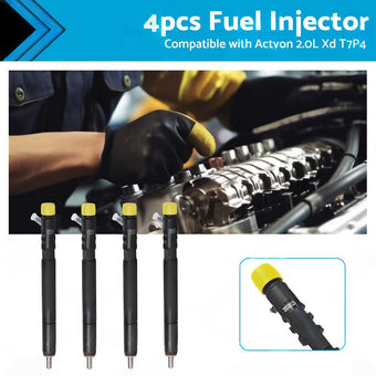 compare product 4PCS Fuel Injector EJBR04501D A6640170121 Suitable For Actyon 200 Sports 2. 0 Xdi