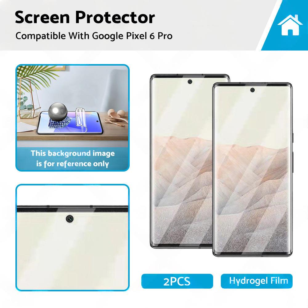 2PCS Screen Protector Full Coverage Clear Film Suitable For Google Pixel 6 Pro