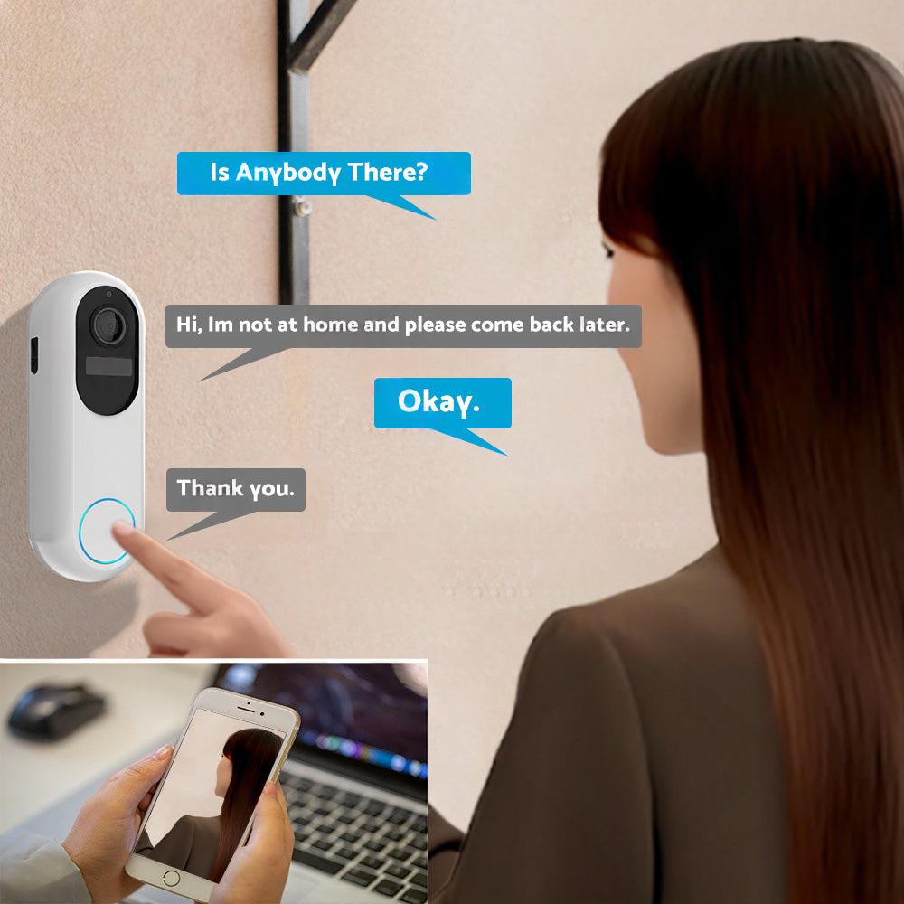 1080P WIFI Doorbell 2. 4G  and  5G Wireless Video Intercom Security Door Camera