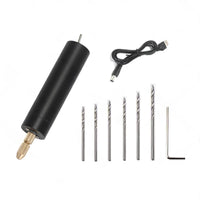 Mini Electric Hand Drill USB Hole Punch DIY Small Jewelry Portable Grinding Tool