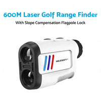 600M Laser Golf Range Finder with Slope Compensation Flagpole Lock