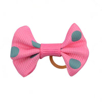 Up To 100PCS Pet Small Dog Hair Bows Rubber Bands Puppy Cat Grooming Accessory
