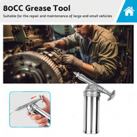 Metal Grease Gun For Chainsaw Chain Bar Sprocket Nose  and  Brushcutter Head Bearing
