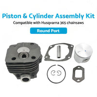 Suitable for Husqvarna 365 Chainsaw 48mm Piston  and  Cylinder Assembly Kit