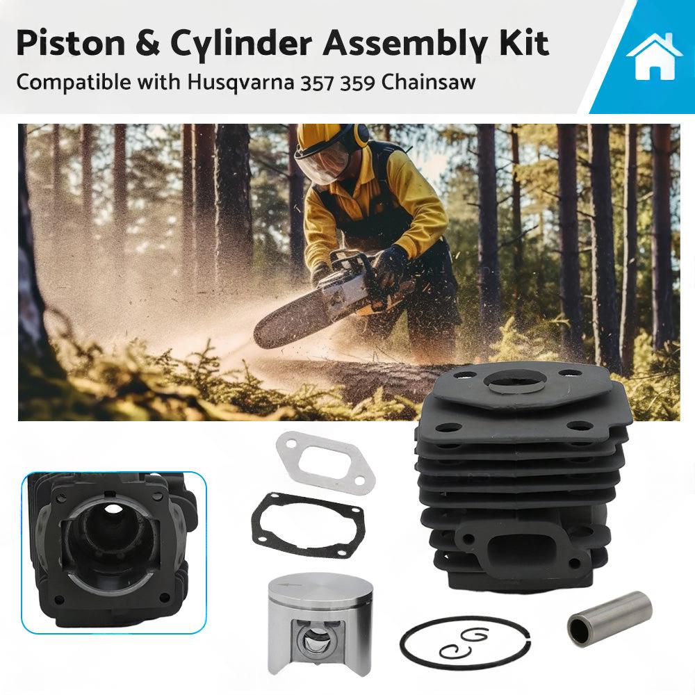 Piston  and  Cylinder Assembly Kit Suitable for Husqvarna 357 359 Chainsaw 47mm
