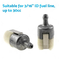5PCS Fuel Filter Suitable for Homelite Echo Husqvarna Stihl Pouland Chainsaw