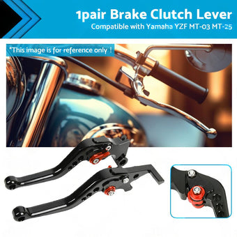 compare product Short Clutch Brake Levers CNC Suitable for Yamaha YZF R3 R25 MT03 MT25 2014-2021