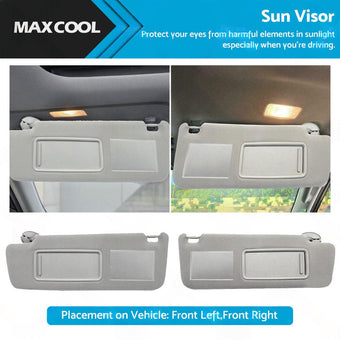 compare product Sun Visor Pair Left & Right Suitable For Toyota Prado TRJ120 RZJ120 KDJ120 LJ120 KZJ120