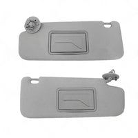 Sun Visor Pair Left & Right Suitable For Holden Barina TM 2011-2018 Grey