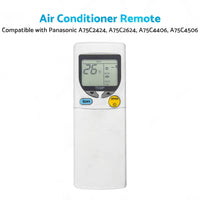 Air Con Remote Suitable for Panasonic A75C2424, A75C2624, A75C4406, A75C4506