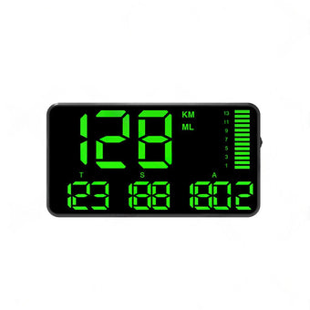 compare product 5.5'' Speedometer Odometer Display MPH KMH With Over Speeding Alarm Suitable For Universal Vehicles