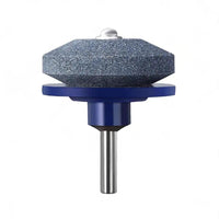 Lawn Mower Blade Sharpener Rotary Stone Grindstone Sharpening Drill Tool