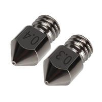 10Pcs Hardened Steel Nozzle Suitable for Creality CR-10 Ender 3 Pro 5 Series
