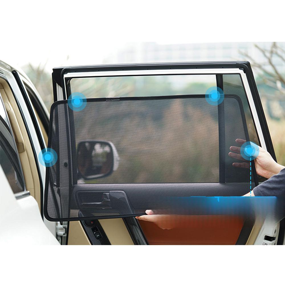 6x Foldable Window Mesh Sun Shade Suitable For Landcruiser 100 105 1998-2007