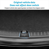 Rear Bumper Guard Trunk TPE Protector Cover Suitable For Tesla Model Y 22-23