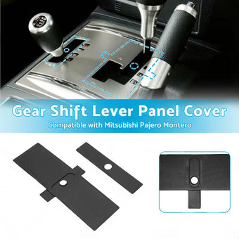 compare product Suitable For Mitsubishi Montero Pajero Set of 3 Gear Shift Lever Panel Cover