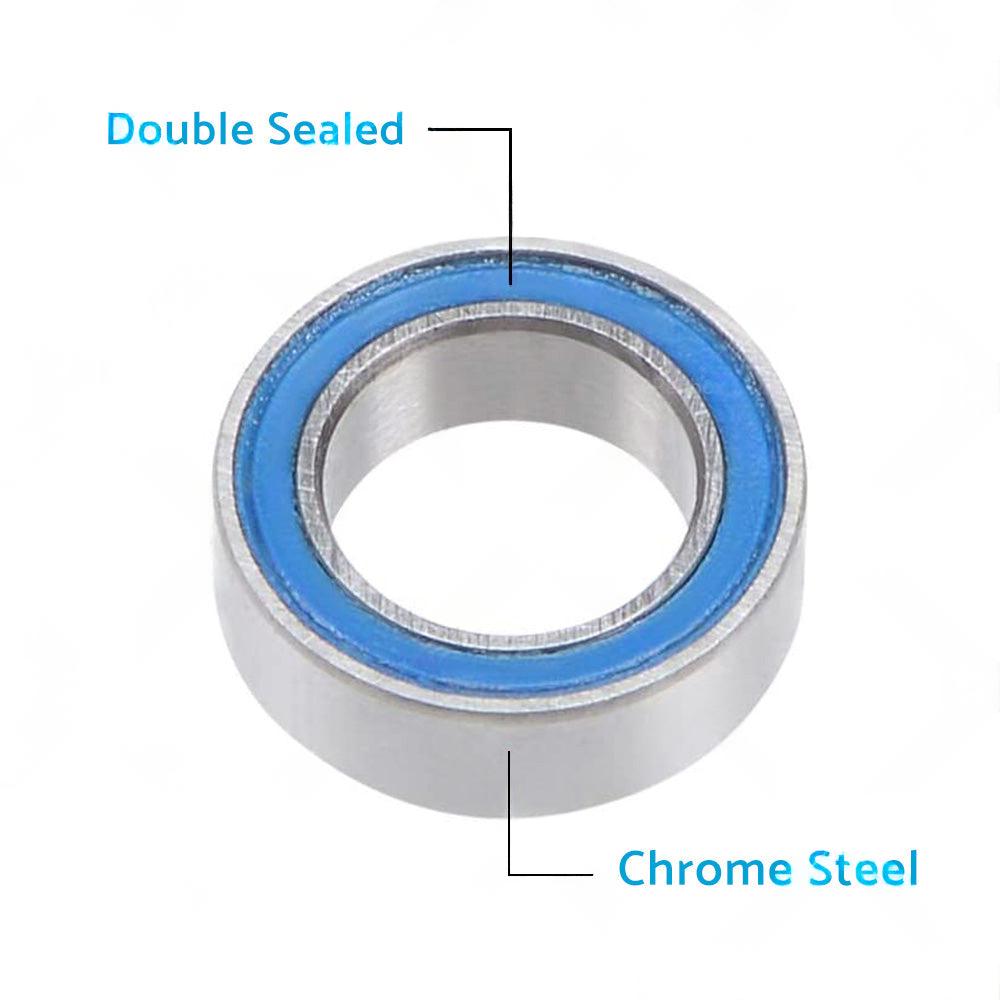 1/10x 5x8x2. 5mm Bearings PTFE Rubber Seals RC 2728 4606 5114 1213 B020 MR85-2RS