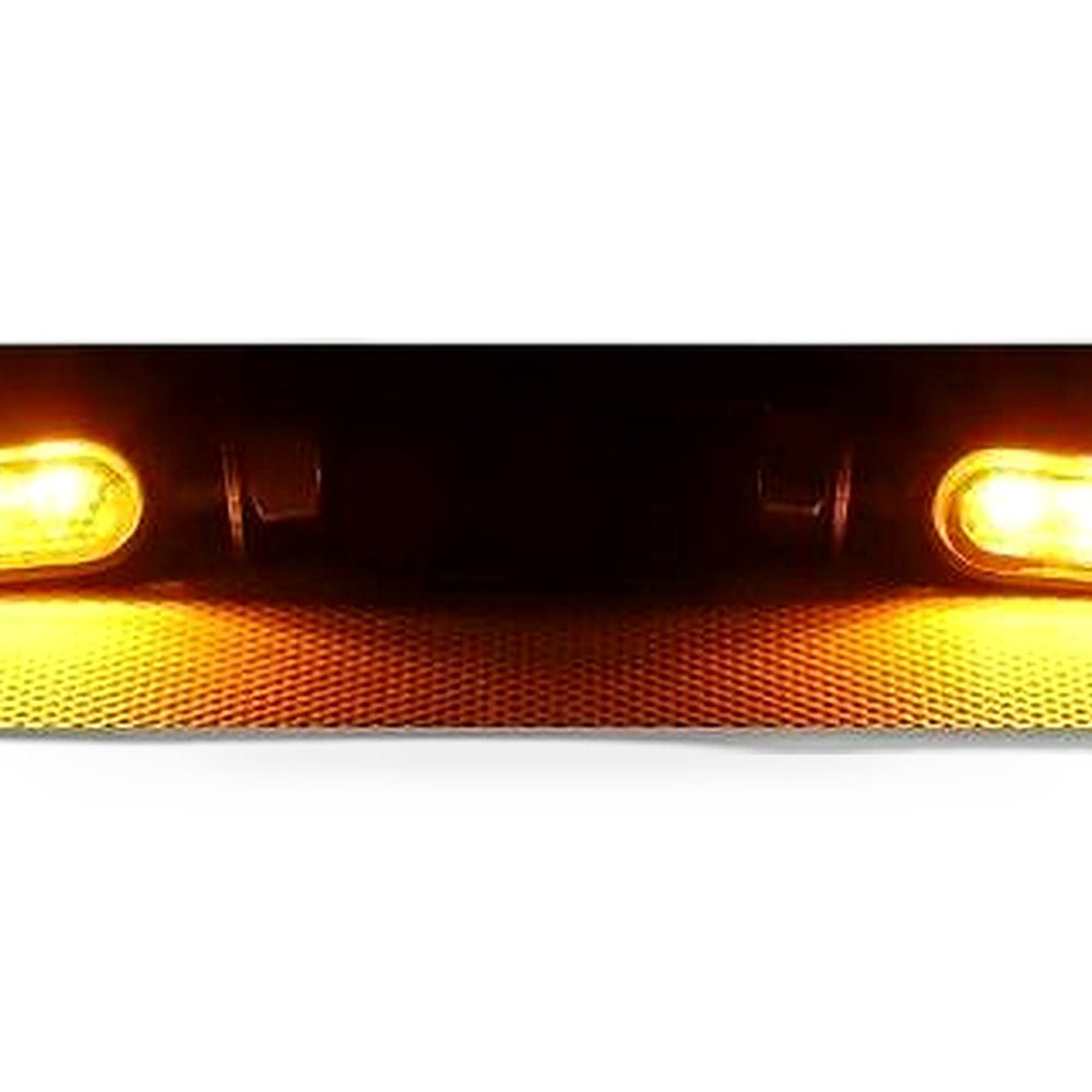 4x Motorcycle Indicator Turn Signal Blinkers Amber Mini LED Lights Suitable for