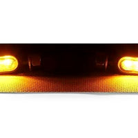4x Motorcycle Indicator Turn Signal Blinkers Amber Mini LED Lights Suitable for