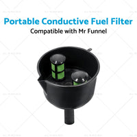 {{ 12 GPM Portable Conductive Fuel Filter Suitable for Mr Funnel AF15CB F15C }} - Buy Car Parts Online at {{ Kaka Auto Parts }}.