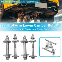 4x Control Arm Lower Camber Bolt Kit Suitable for Toyota Land Cruiser Prado 150