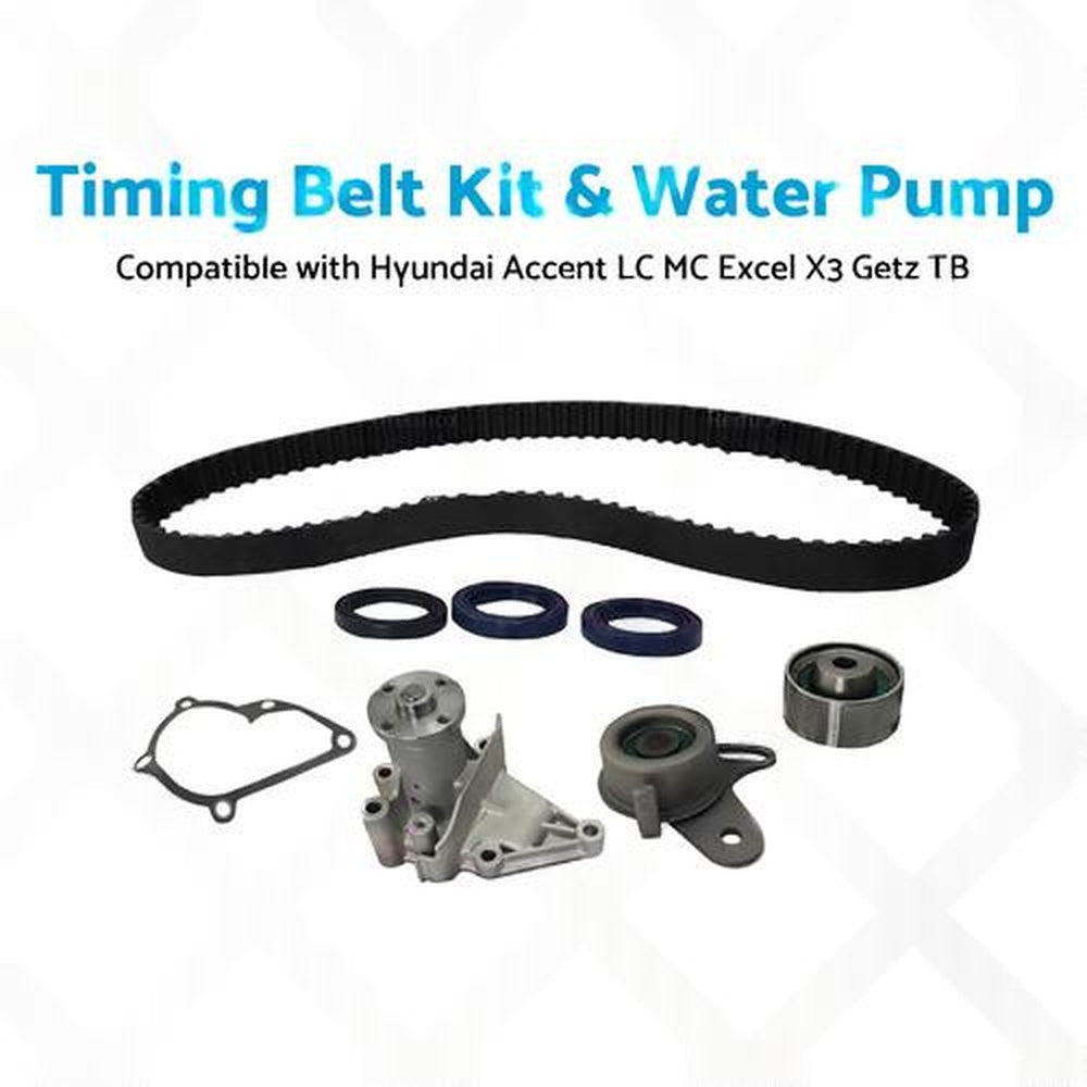 Timing Belt Kit & Water Pump Suitable for Hyundai Accent LC 1.5L