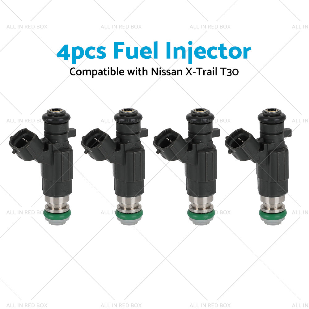 {{ 4PCS Fuel Injector Suitable for Nissan X-Trail T30 QR25 2. 5L 4 CYL 2001-2005 }} - Buy Car Parts Online at {{ Kaka Auto Parts }}.
