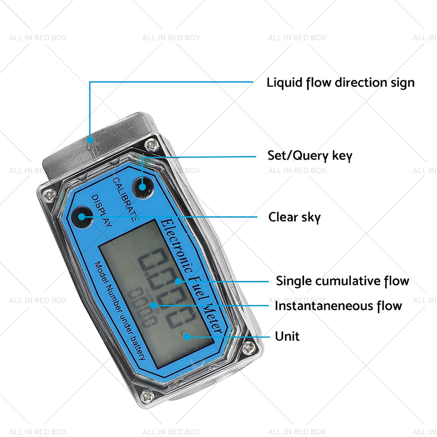 {{ 1 or 1. 5 or 2 inch Turbine Digital Diesel Water Fuel Flow Meter Oval Gear Flow Gauge }} - Buy Car Parts Online at {{ Kaka Auto Parts }}.
