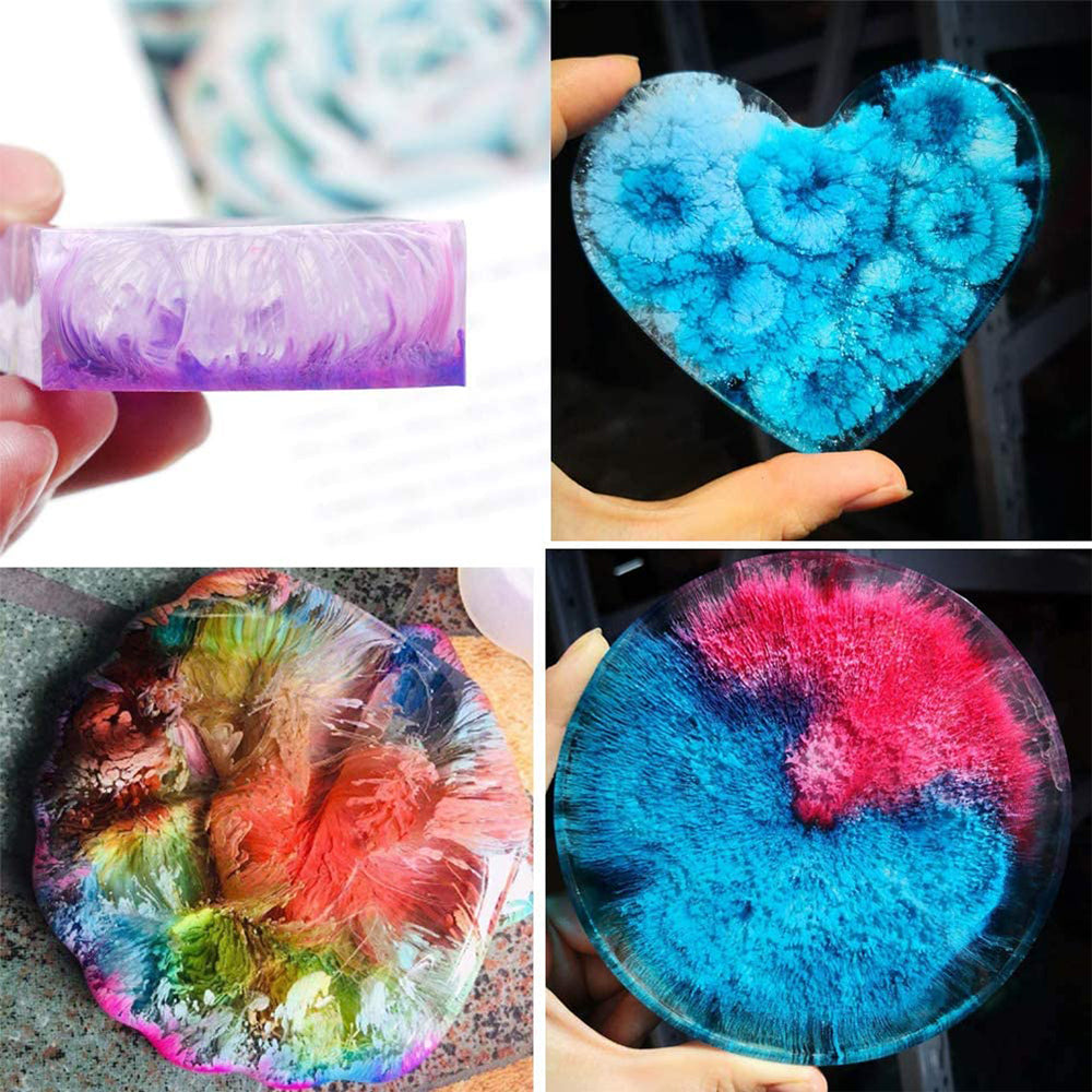 {{ 12 Colours Glitter Pigment Ink Epoxy Resin Colour Pigment Resin Floors Metallic }} - Buy Car Parts Online at {{ Kaka Auto Parts }}.