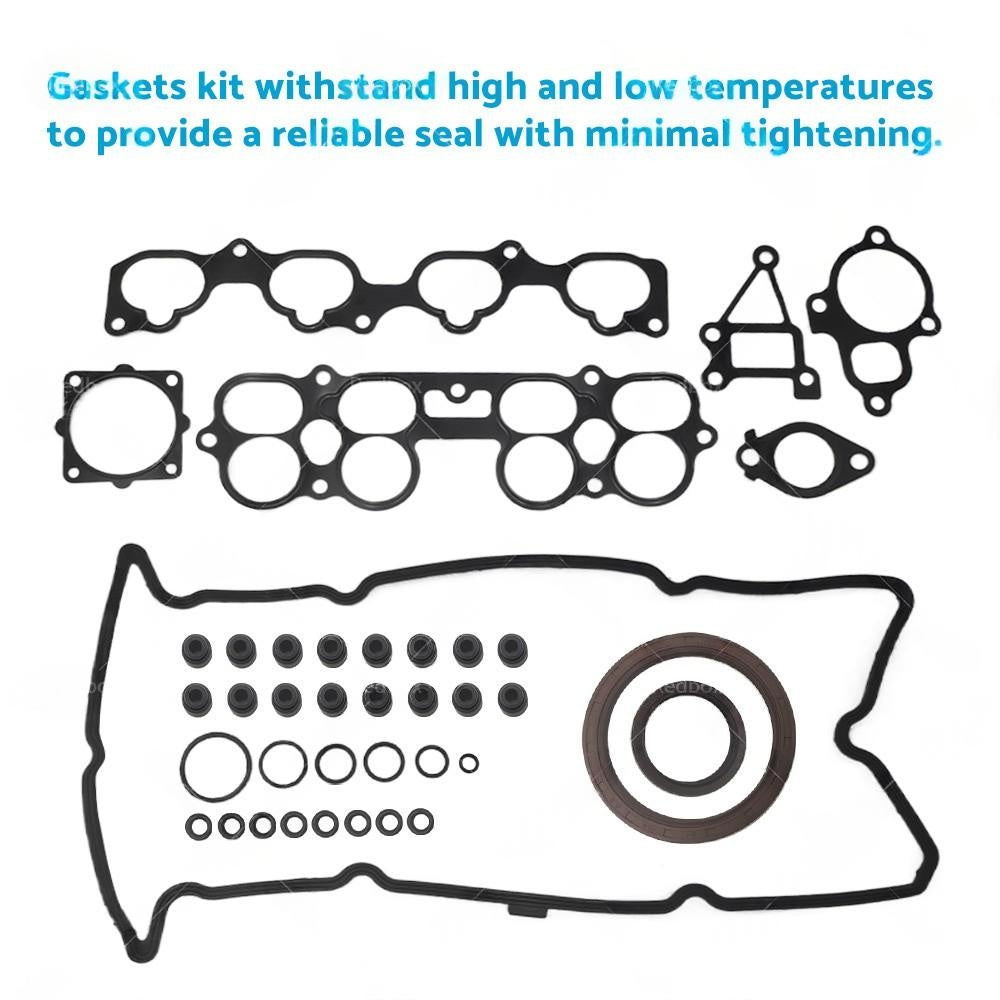 VRS Head Gasket Kit & Bolt Set Suitable for Nissan X-Trail T30 2.5L QR25DE