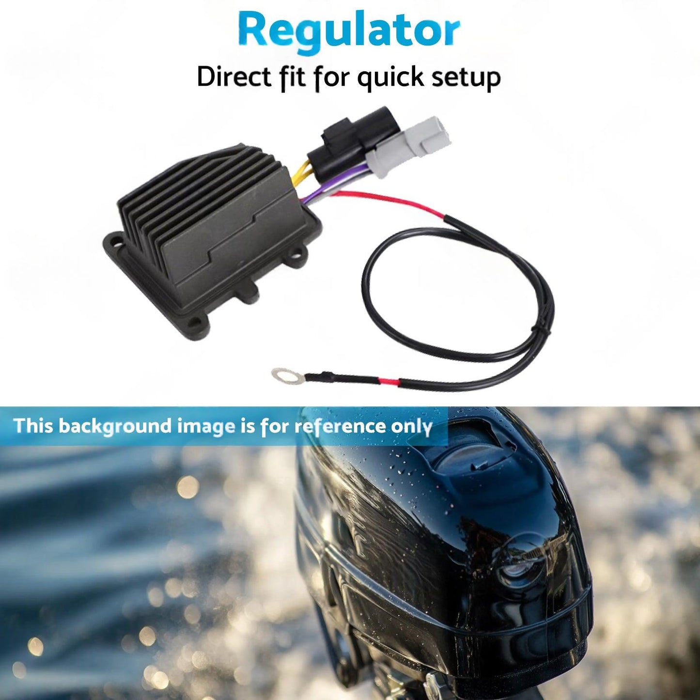 Regulator Suitable For Johnson Evinrude 90 hp 96-98 100 hp 98-01 Outboard 586075
