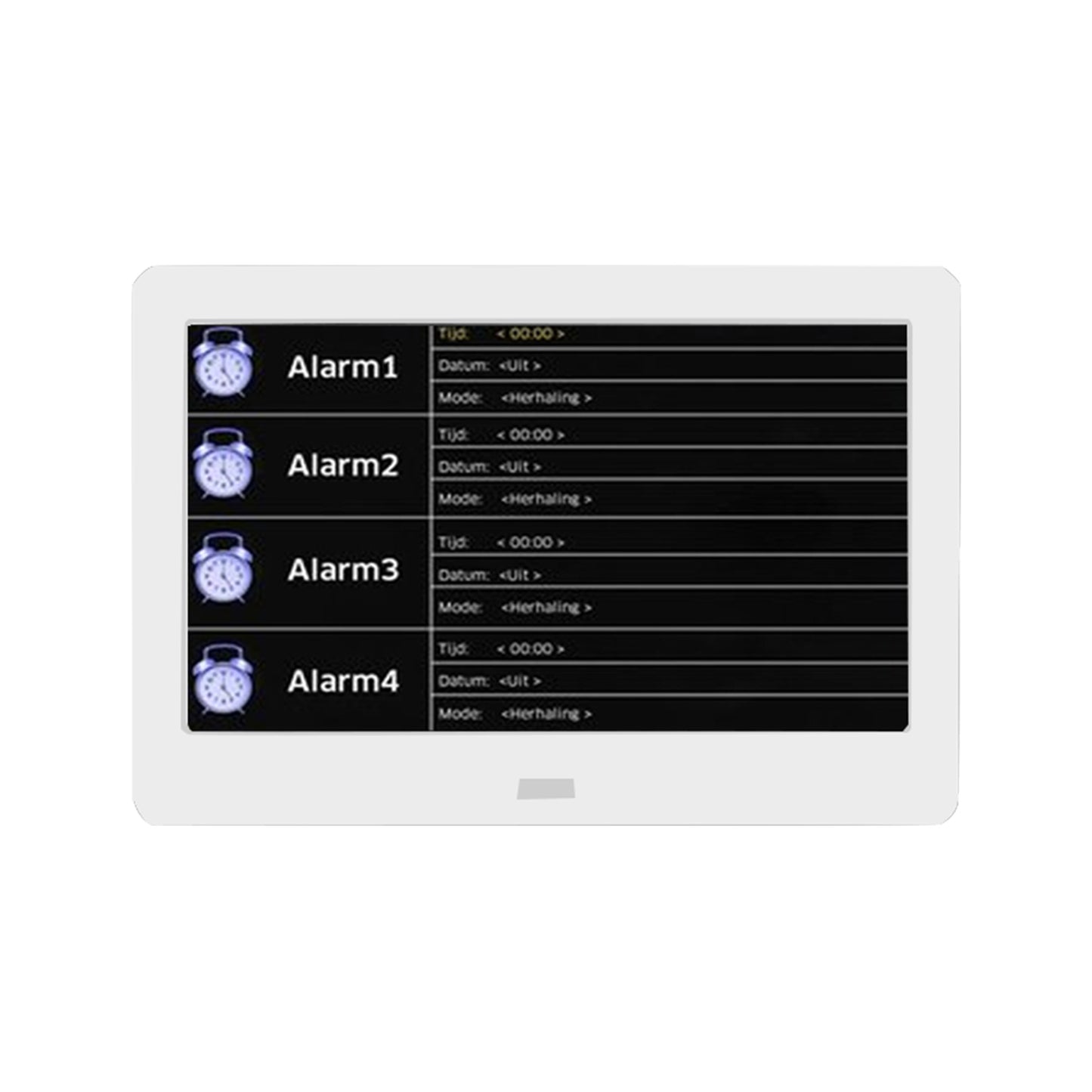 7 inch  LED Large Digital Day Clock Calendar Dementia Date Week Month Year Time Wall