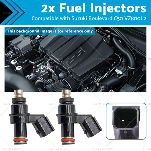 {{ 2x Fuel Injectors Suitable for Suzuki Boulevard C50 VZ800L2 2012 15710-26GA0 }} - Buy Car Parts Online at {{ Kaka Auto Parts }}.