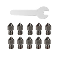 {{ 10Pcs Hardened Steel Nozzle Suitable for Creality CR-10 Ender 3 Pro 5 Series }} - Buy Car Parts Online at {{ Kaka Auto Parts }}.