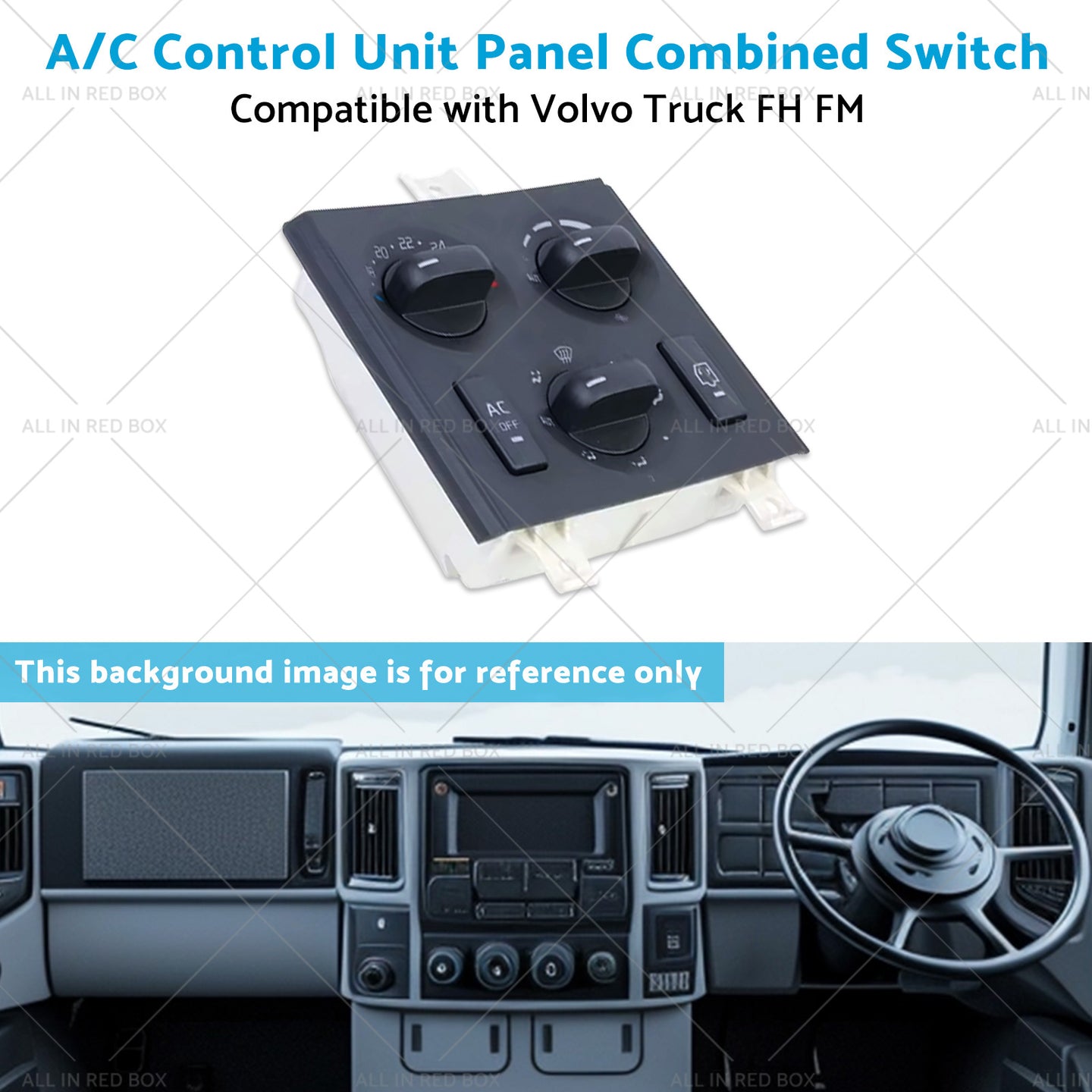 {{ 21272395 21318123 A or C Control Unit Panel Combined Switch Suitable for Truck FM }} - Buy Car Parts Online at {{ Kaka Auto Parts }}.