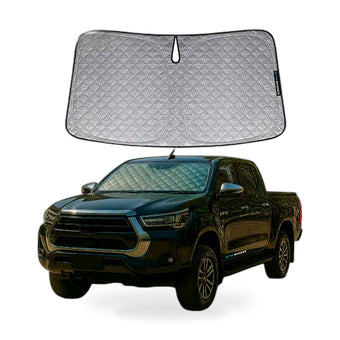 compare product 6 Layer Thick WindScreen SunShade Suitable for Toyota Hilux 15-25