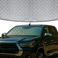 6 Layer Thick WindScreen SunShade Suitable for Toyota Hilux 15-25