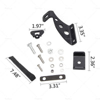 {{ Jack Mount Bracket Hood  and  Rear Door Hinge Suitable for Jeep Wrangler JK JL 07-18 }} - Buy Car Parts Online at {{ Kaka Auto Parts }}.