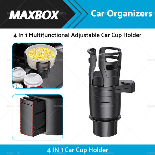{{ 4in1 Adjustable Cup Holder Expander Adapter Base Tray Car Drink Bottle Holder }} - Buy Car Parts Online at {{ Kaka Auto Parts }}.