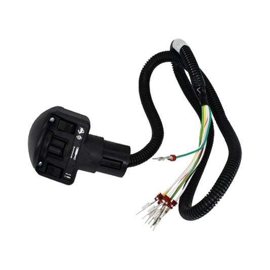 {{ Right Auxiliary Four Switch Handle Suitable for Bobcat Skid Steer Loader 6680418 }} - Buy Car Parts Online at {{ Kaka Auto Parts }}.