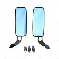 {{ 2x 8 10mm Motorcycle Mirrors Suitable For Chopper Cruiser Bobber Cafe Racer }} - Buy Car Parts Online at {{ Kaka Auto Parts }}.
