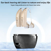 Rechargeable Digital Hearing Aid Severe Loss Ear Aid HIGH-POWER Sound Amplifier