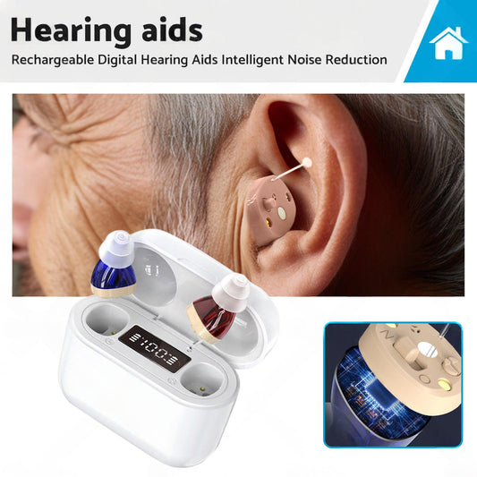 Rechargeable Hearing Aids Suitable for Elderly