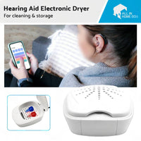 D-Dry+ Electronic Hearing Aid Dryer ¡§C For Cleaning, Drying & Storing Hearing Aids