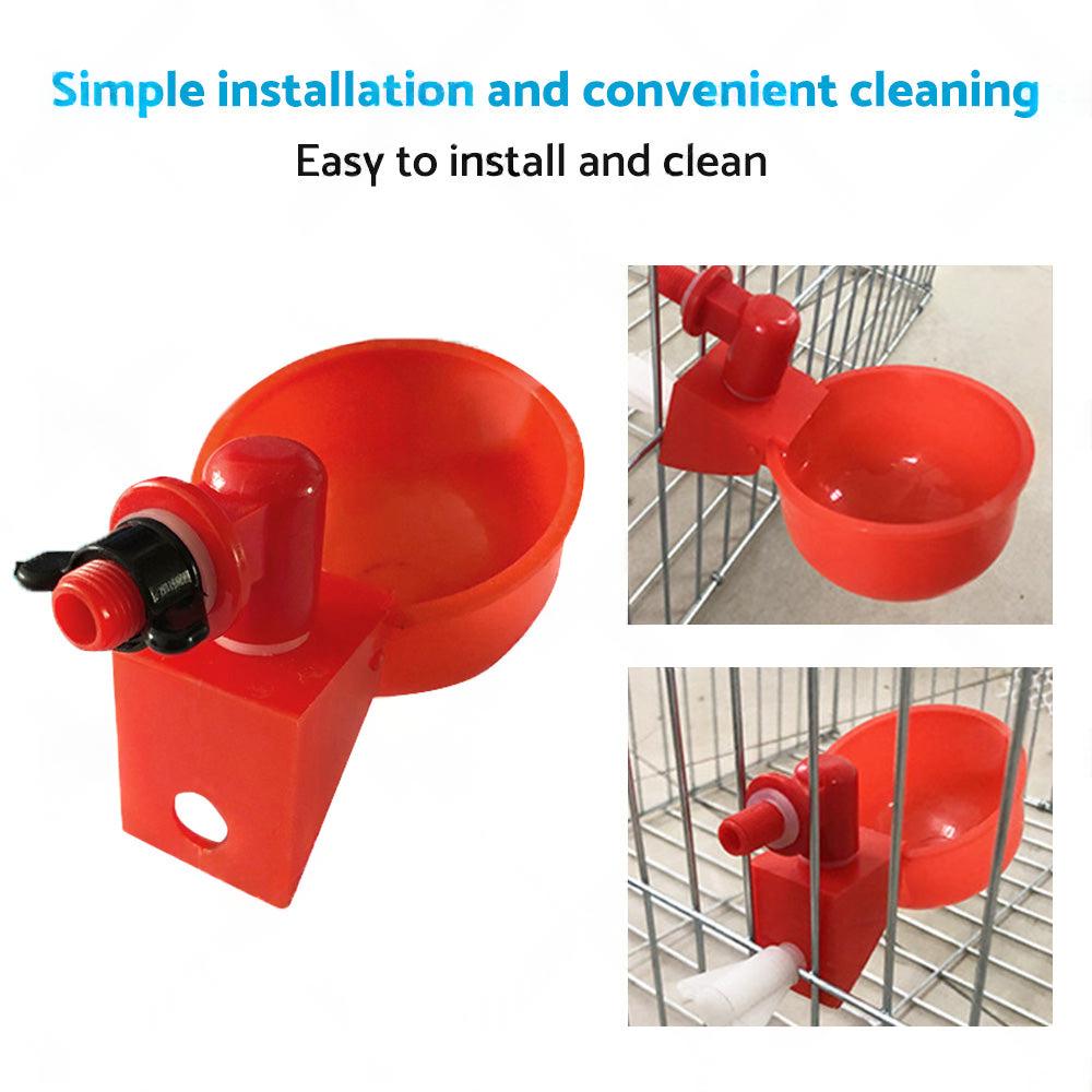 Chicken Feeder DIY Port PVC Gravity Fed Chicke Feeder