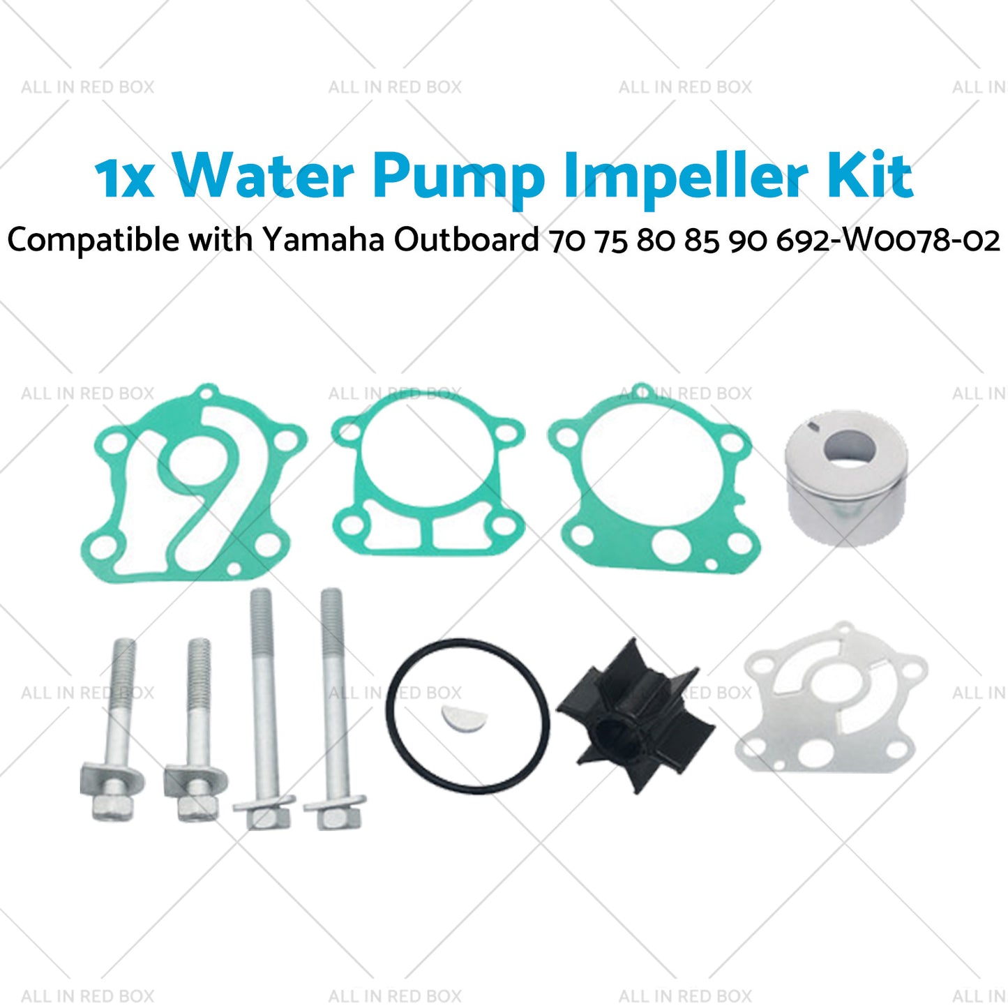 {{ Water Pump Impeller Kit Suitable for Yamaha Outboard 70 75 80 85 90 692-W0078-02 }} - Buy Car Parts Online at {{ Kaka Auto Parts }}.