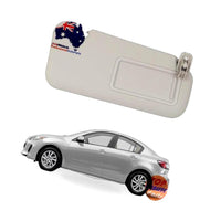 1x Right Driver Side Sun Visor Gray Suitable For Mazda 3 2010-2013 BBM369-270C-75