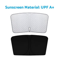 6 Layer Thick WindScreen SunShade Suitable For BMW X3 2024-2025 UV Protection